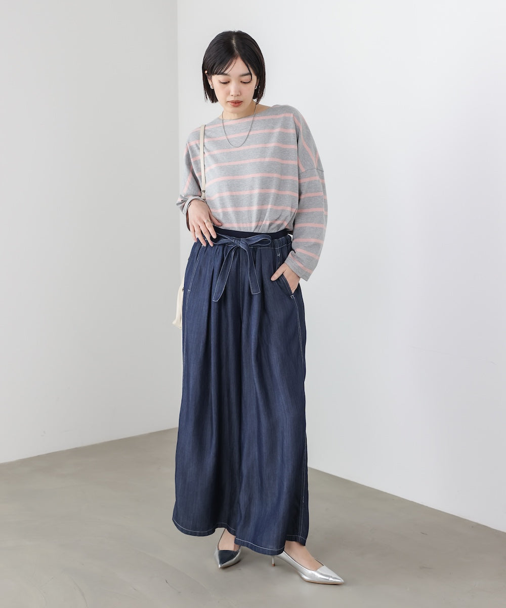 ワイドボーダープルオーバー