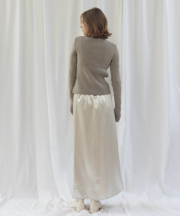 CREW NECK CARDIGAN
