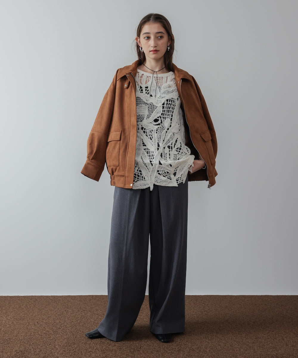 2wayオーバーブルゾンジャケット