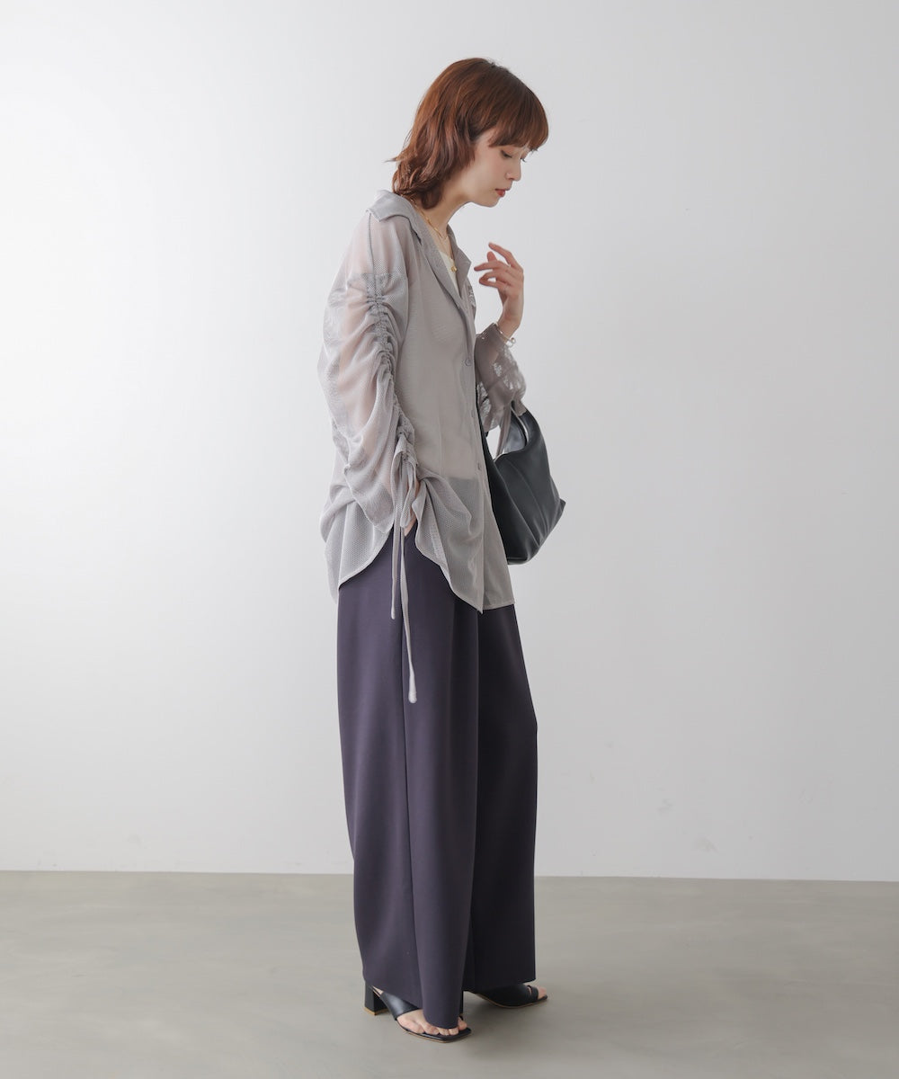 パウンドストレッチセミワイドパンツ