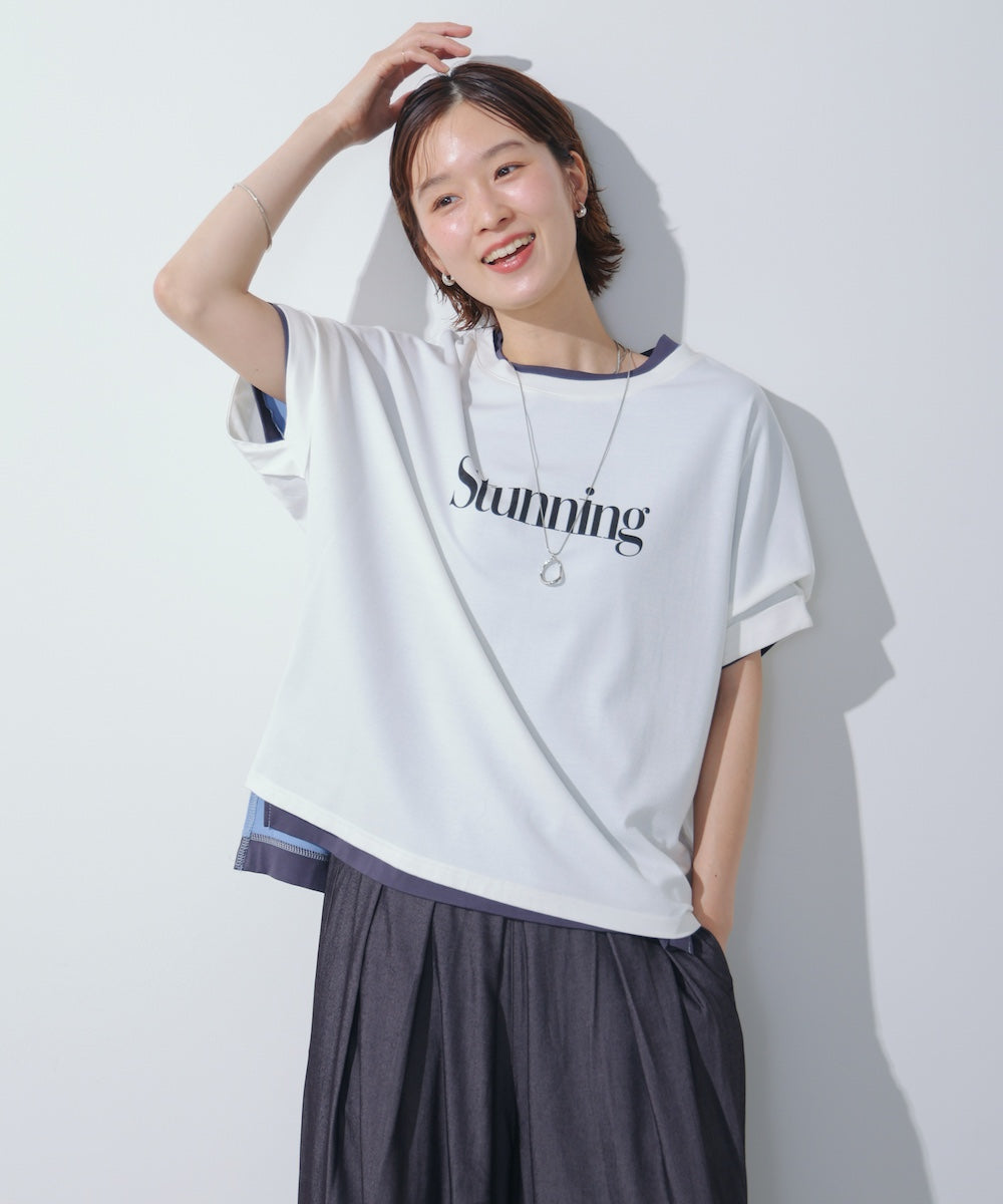 クリアクールロゴTシャツ