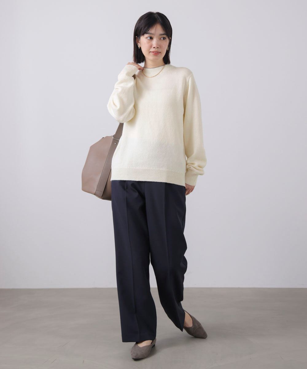 もちもちバイカラーニット