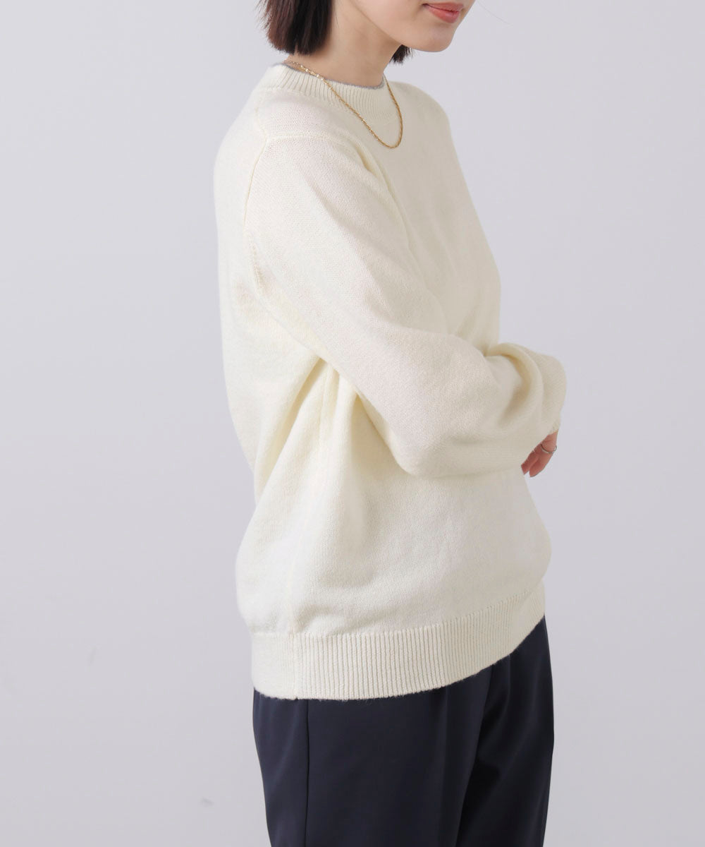 もちもちバイカラーニット