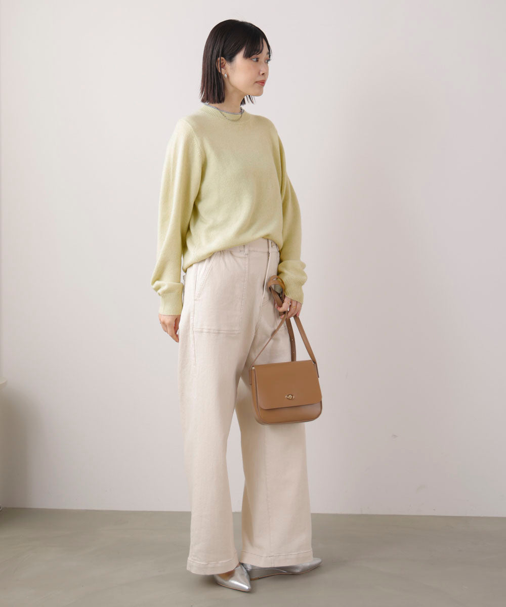 もちもちバイカラーニット