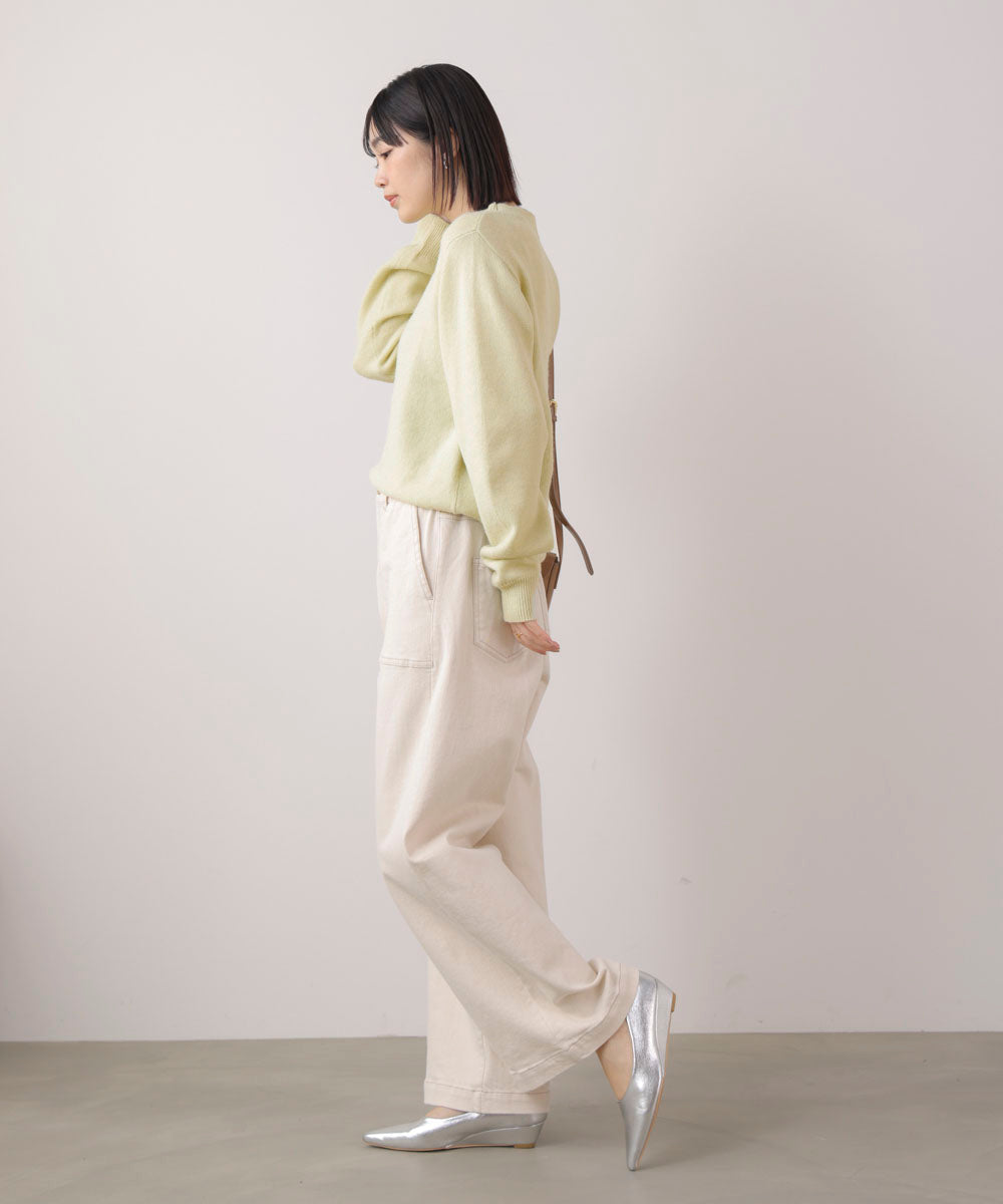 もちもちバイカラーニット