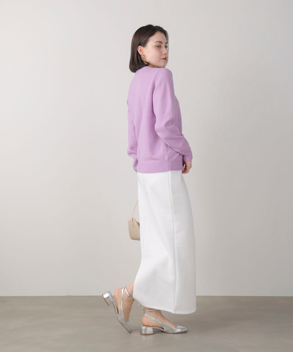 もちもちバイカラーニット