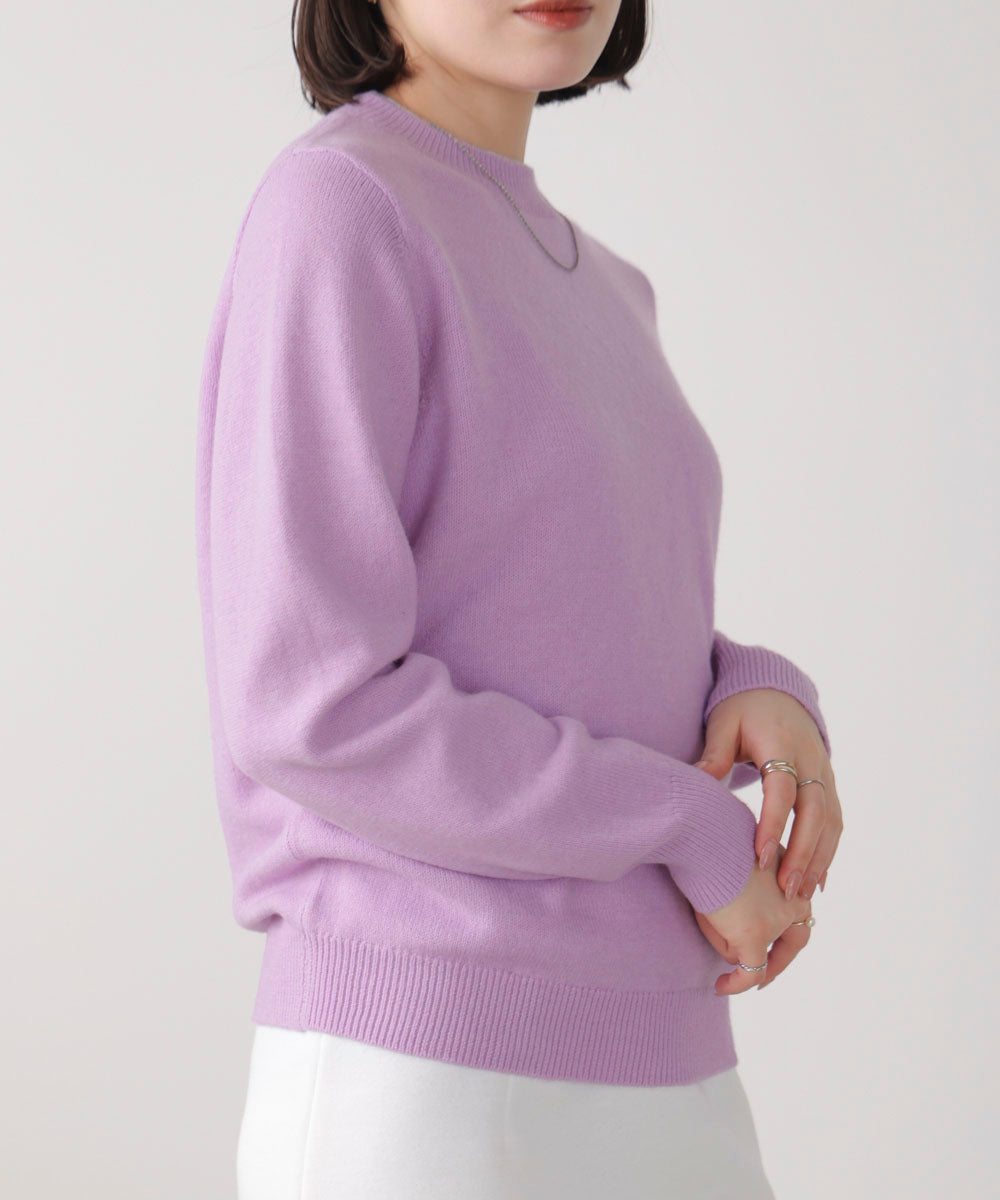 もちもちバイカラーニット