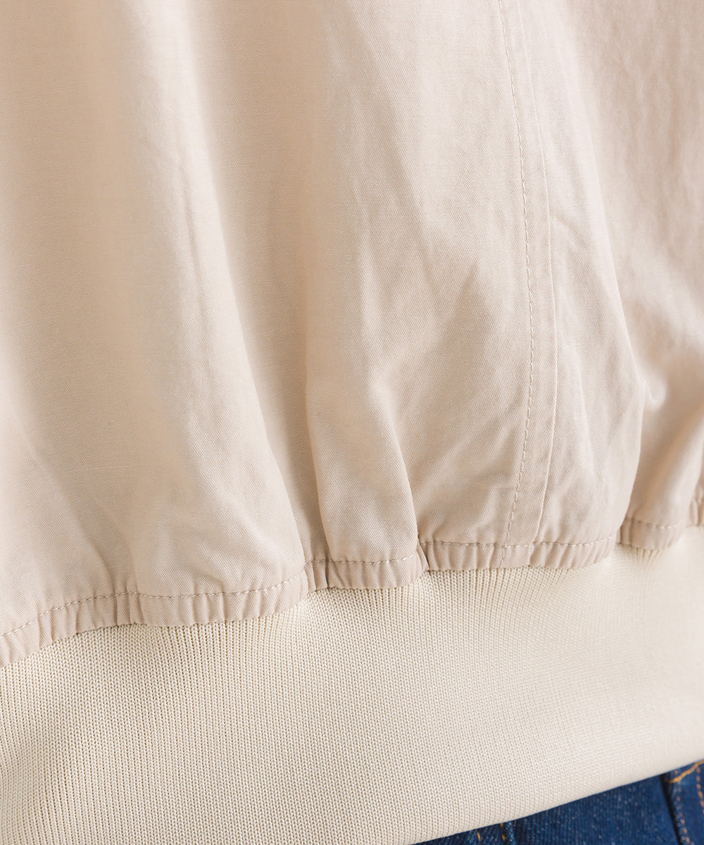 ショートスリーブZIPブルゾン