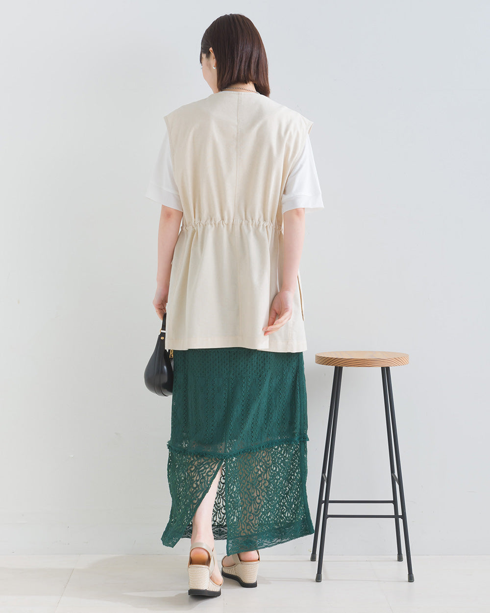 パネルレース ナロースカート