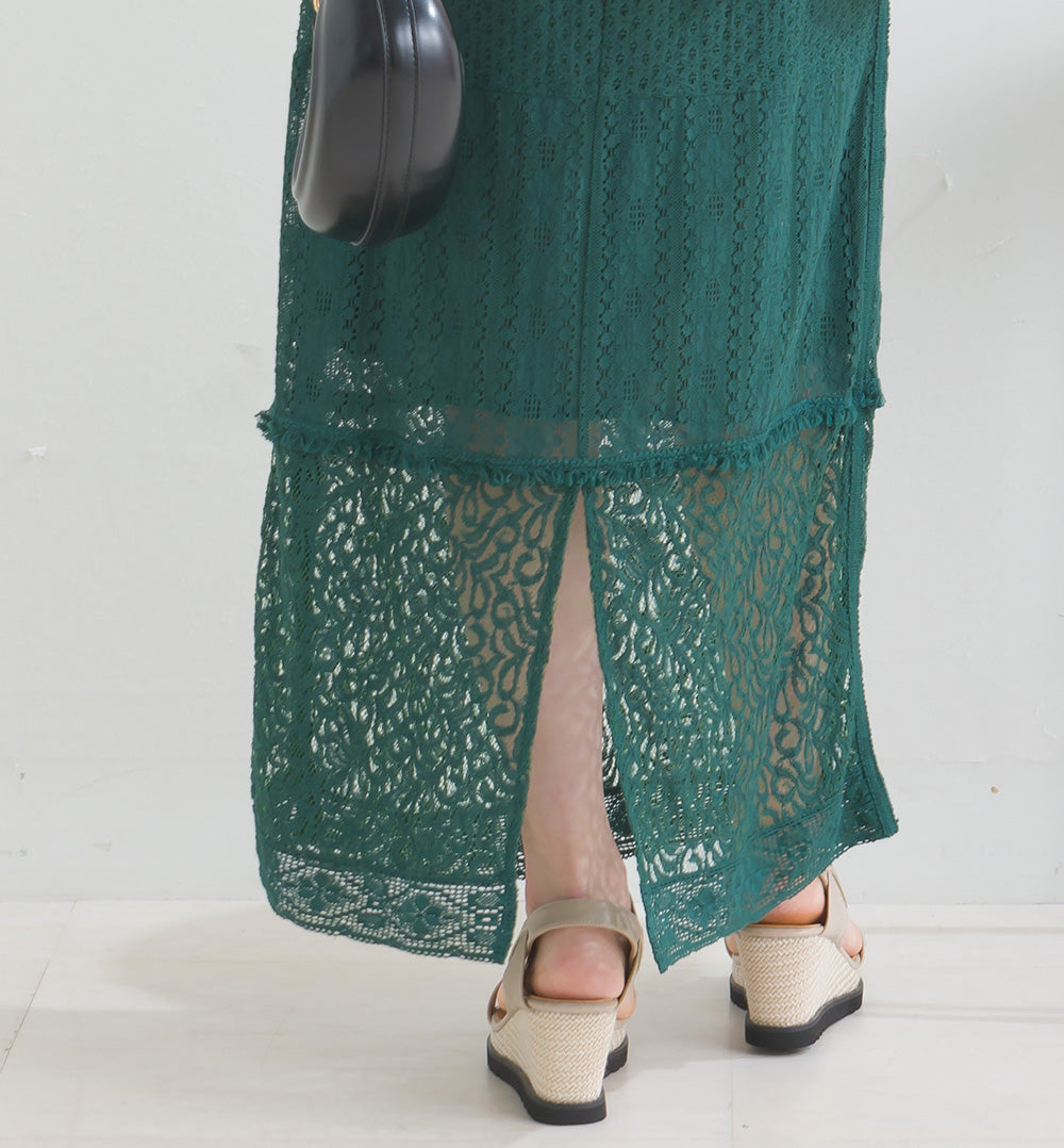 パネルレース ナロースカート