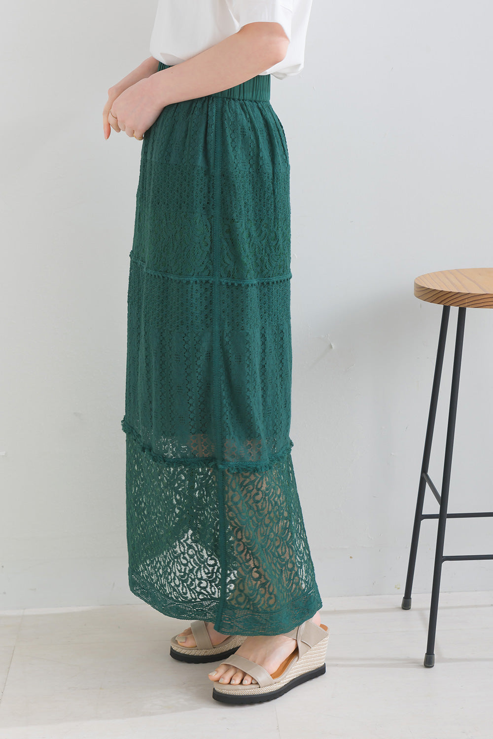 パネルレース ナロースカート