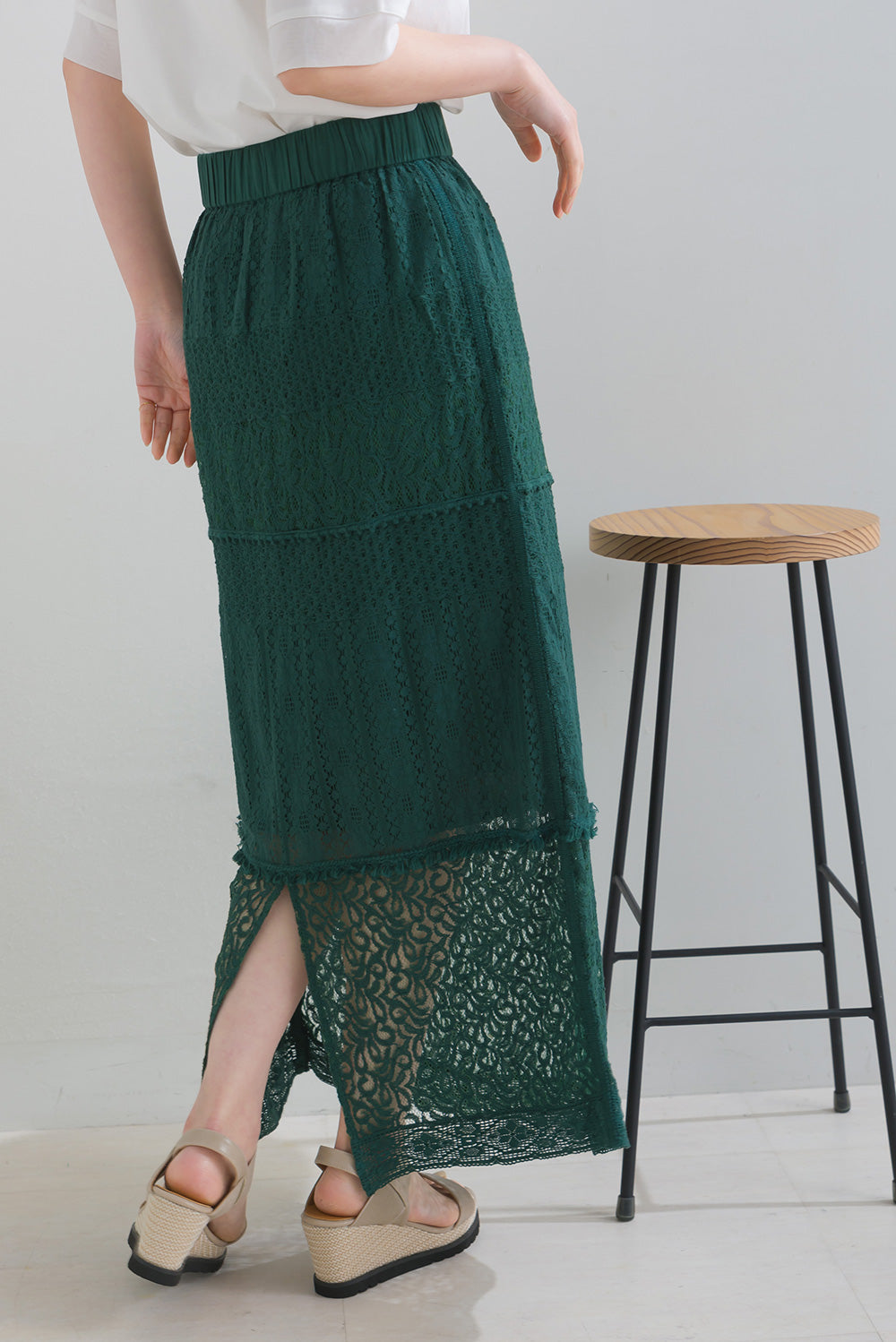 パネルレース ナロースカート