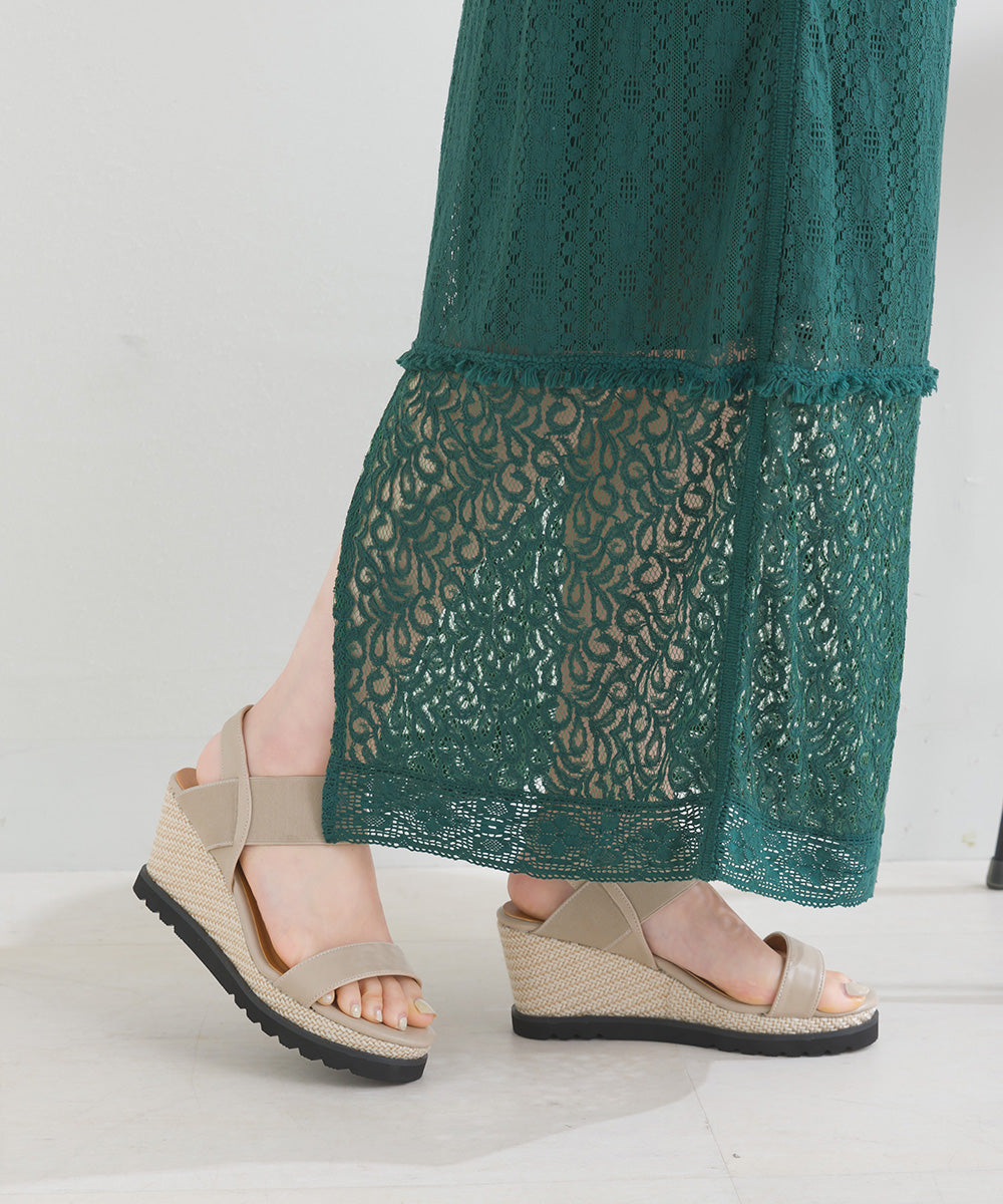 パネルレース ナロースカート