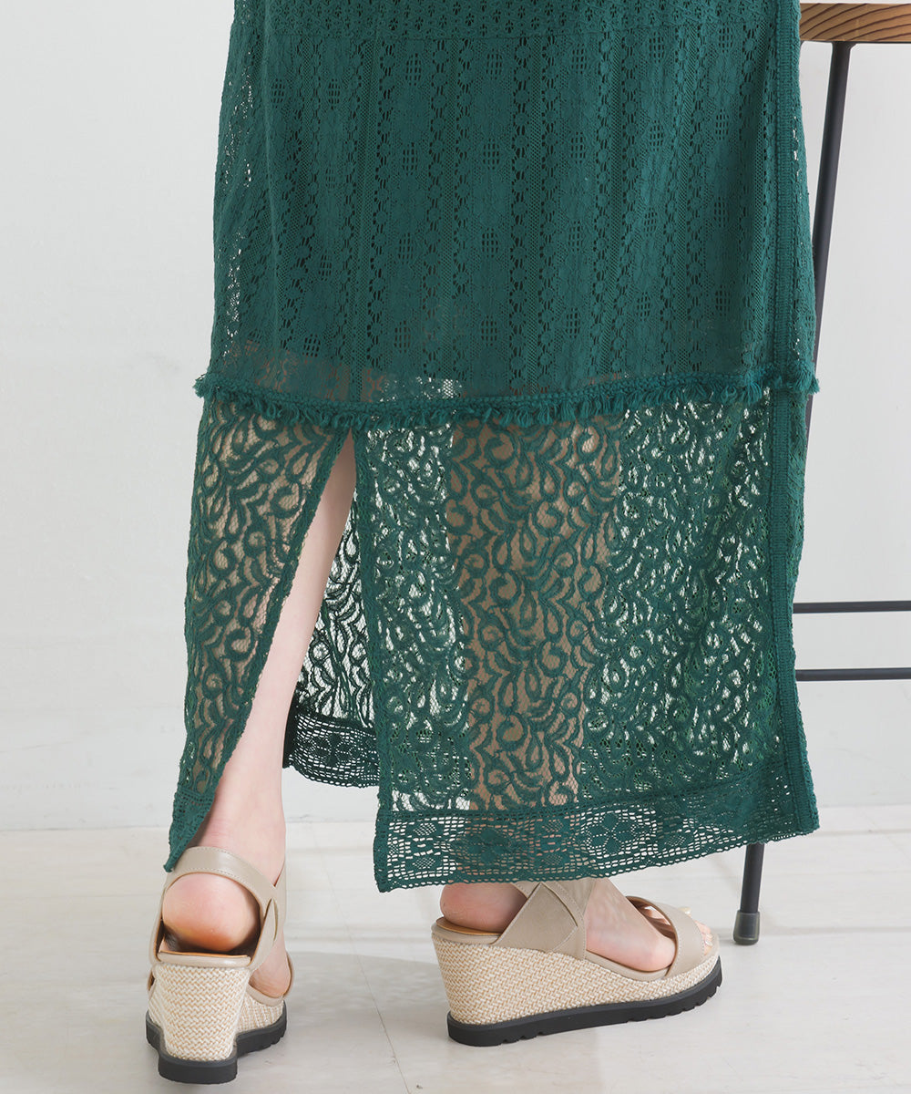 パネルレース ナロースカート