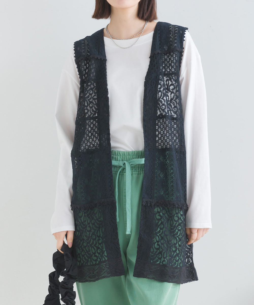 パネルレース ロングジレ