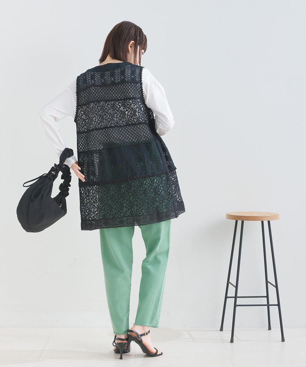 パネルレース ロングジレ