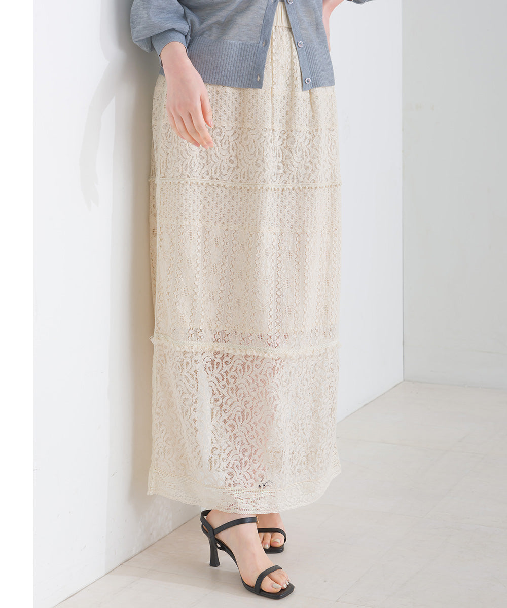 パネルレース ナロースカート