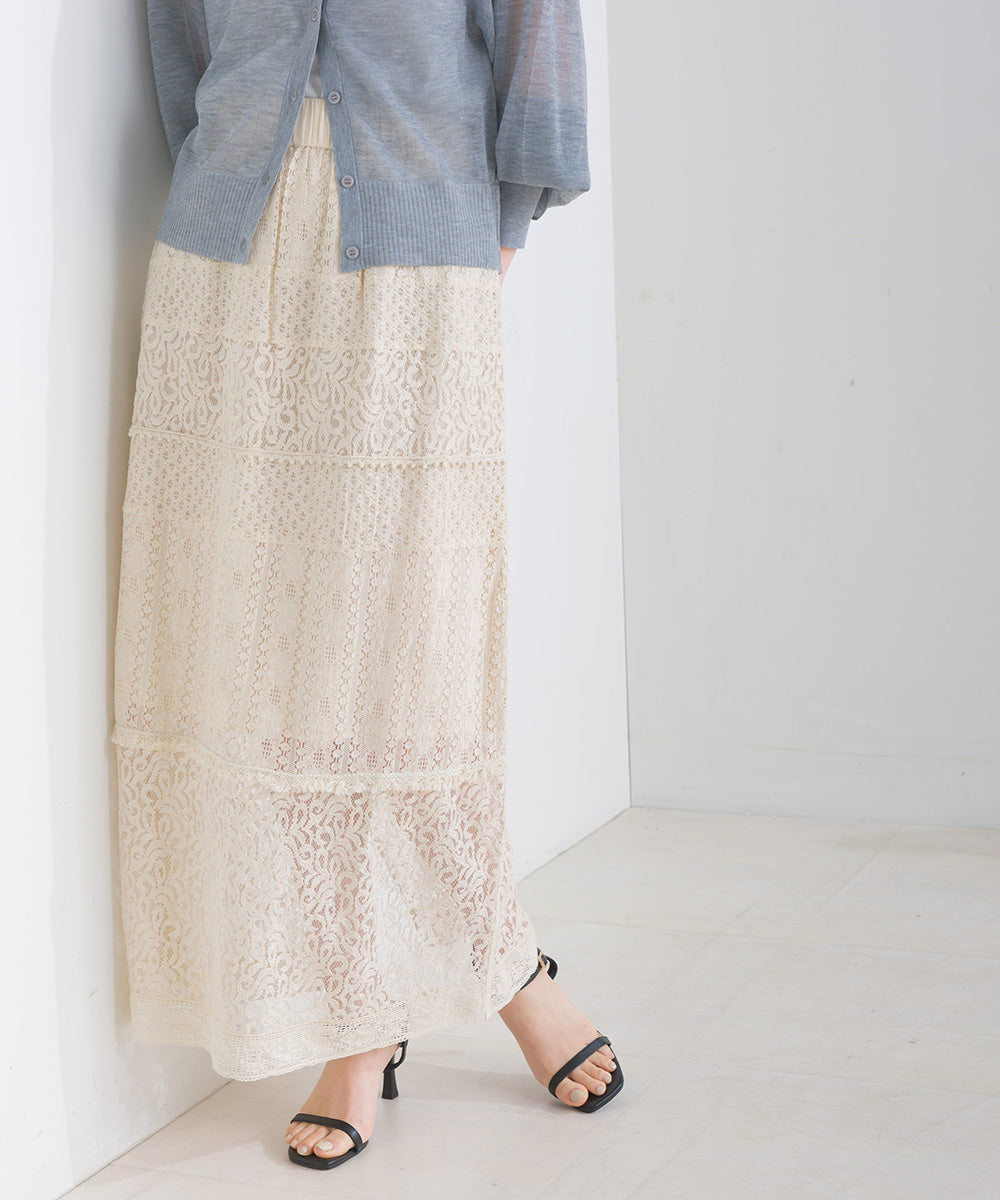 パネルレース ナロースカート