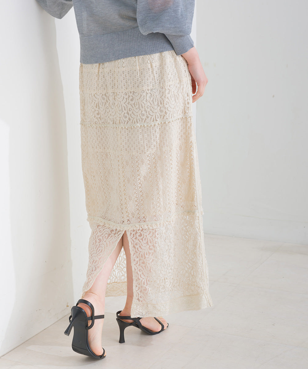 パネルレース ナロースカート