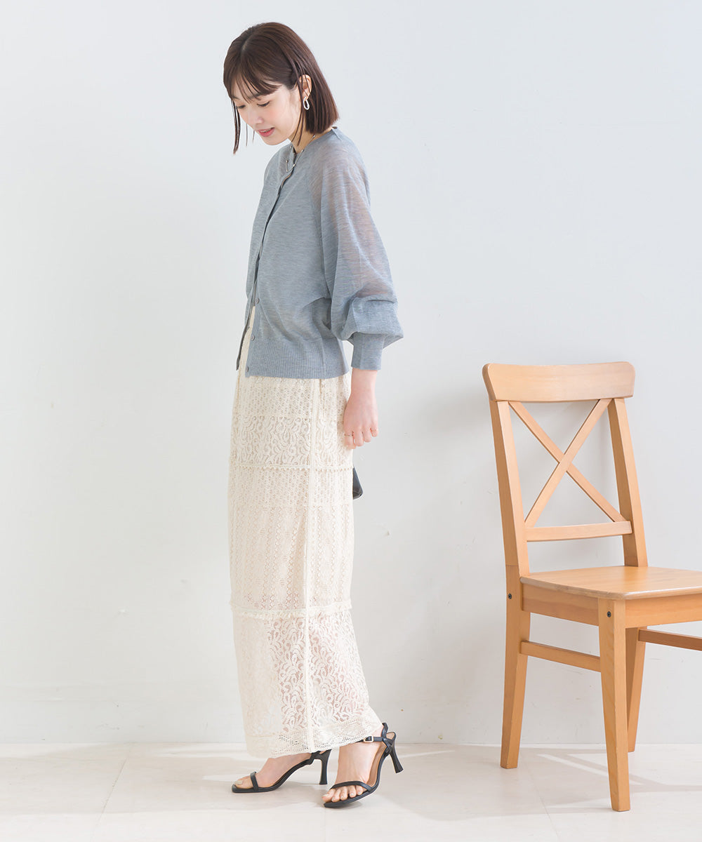 パネルレース ナロースカート