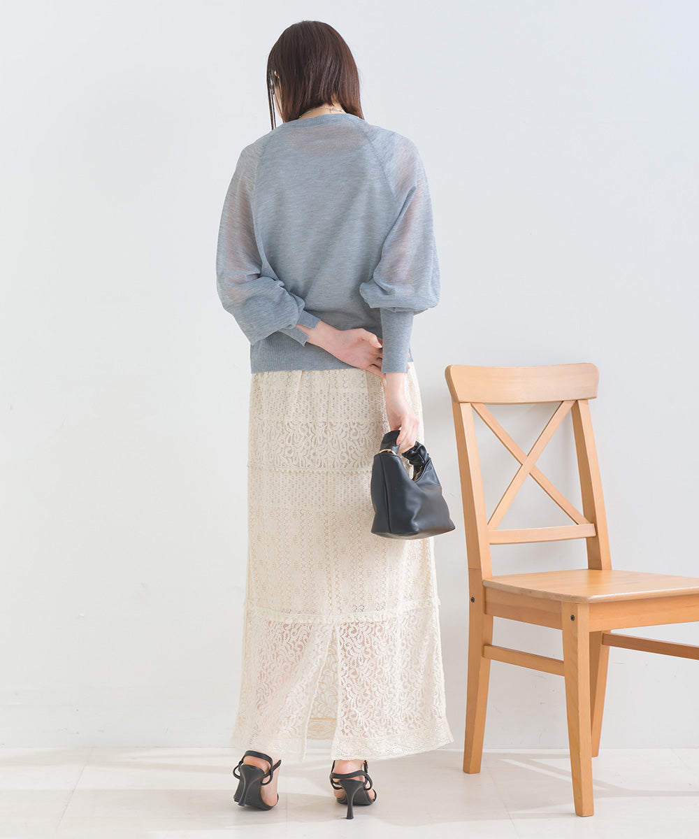 パネルレース ナロースカート