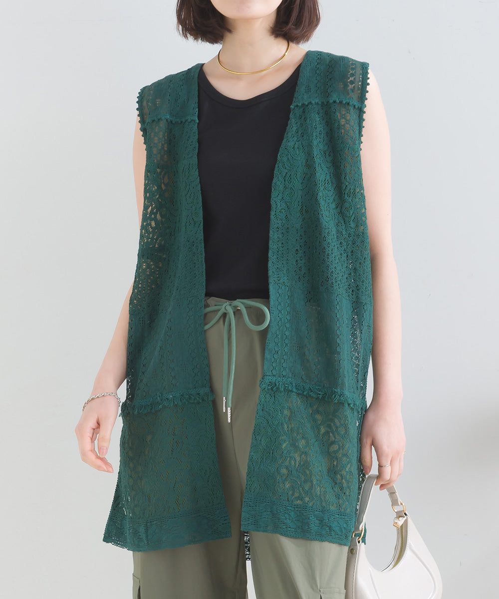 パネルレース ロングジレ