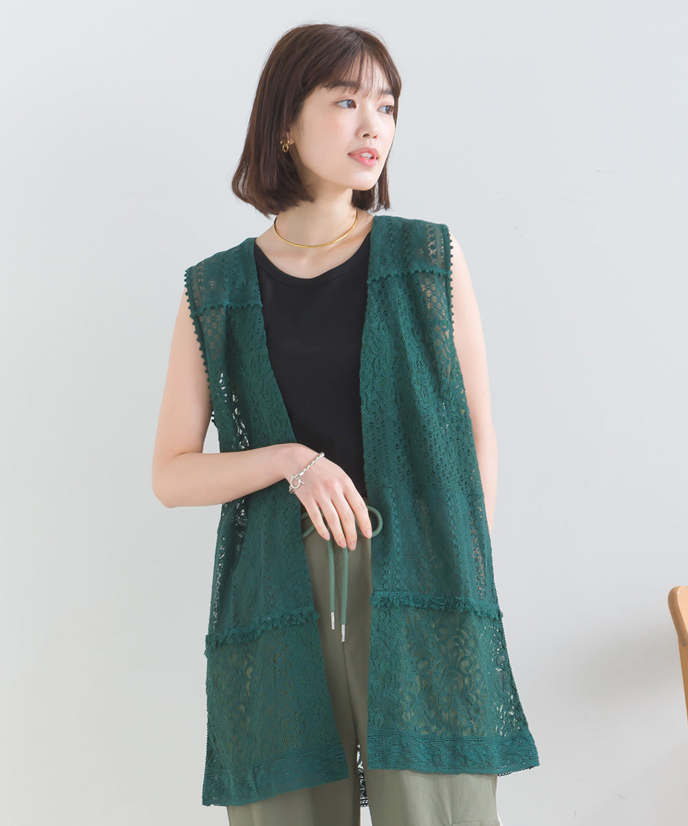 パネルレース ロングジレ
