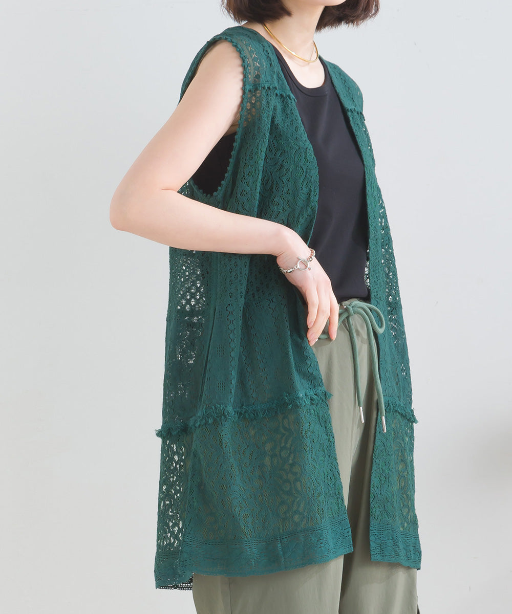 パネルレース ロングジレ