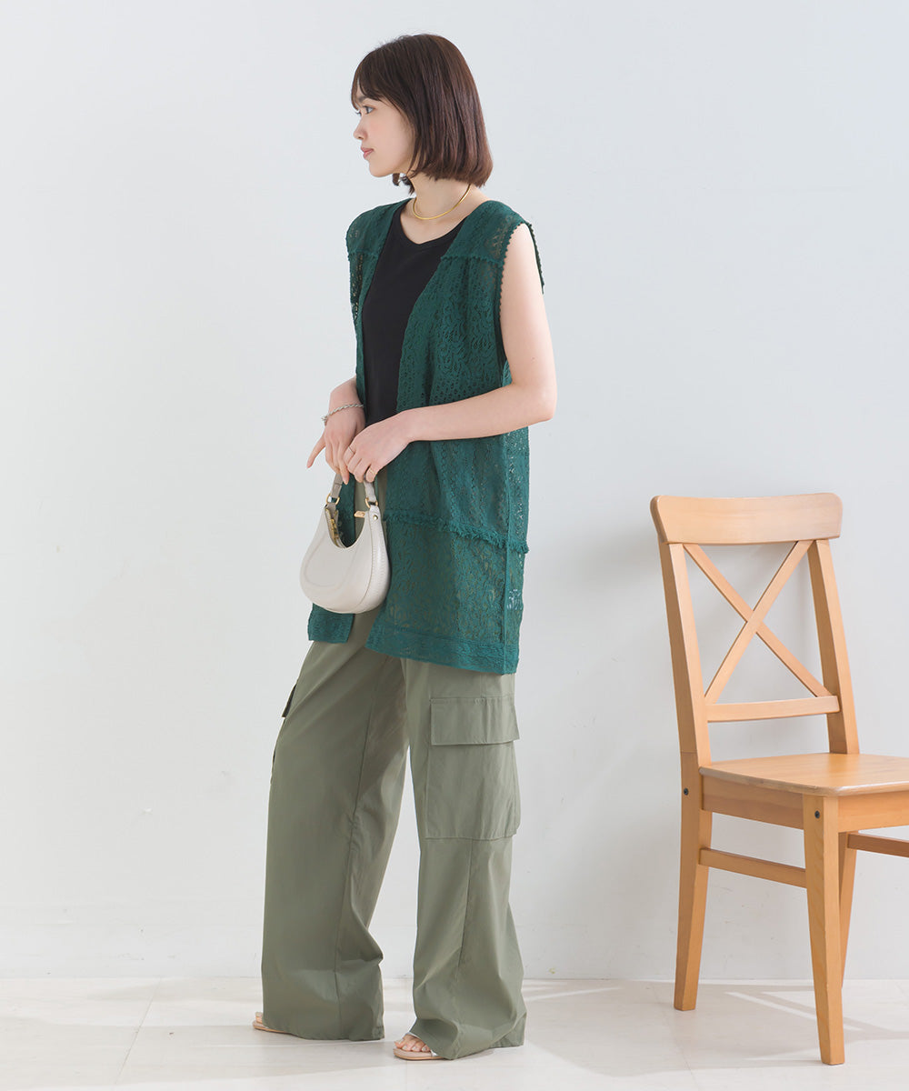 パネルレース ロングジレ