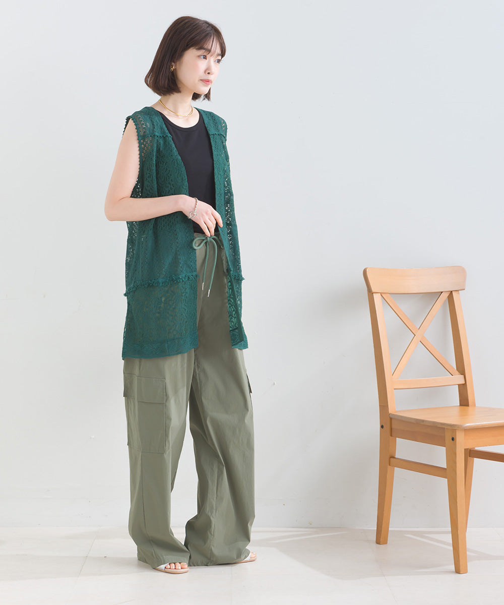 パネルレース ロングジレ