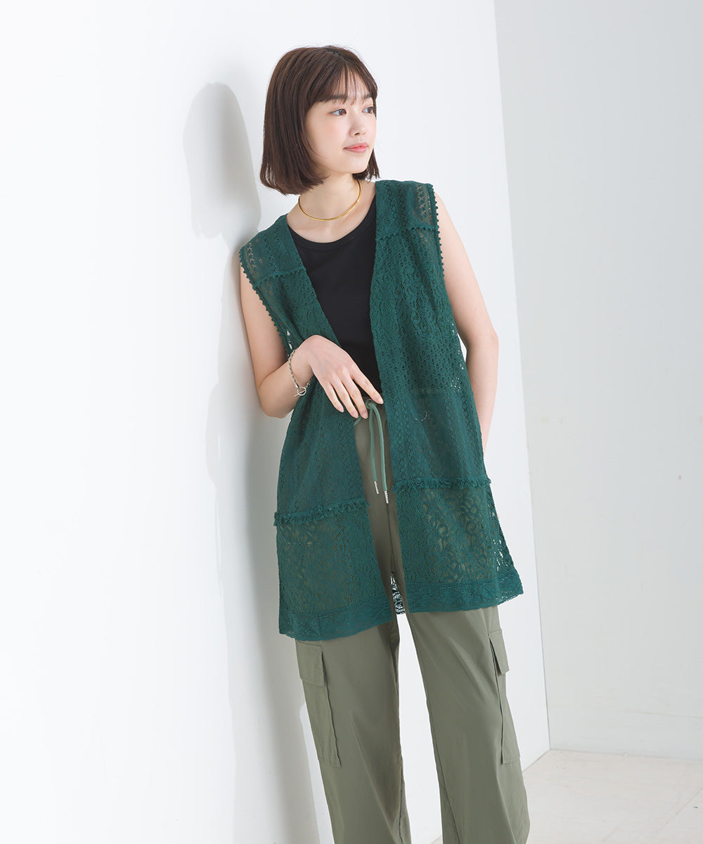 パネルレース ロングジレ