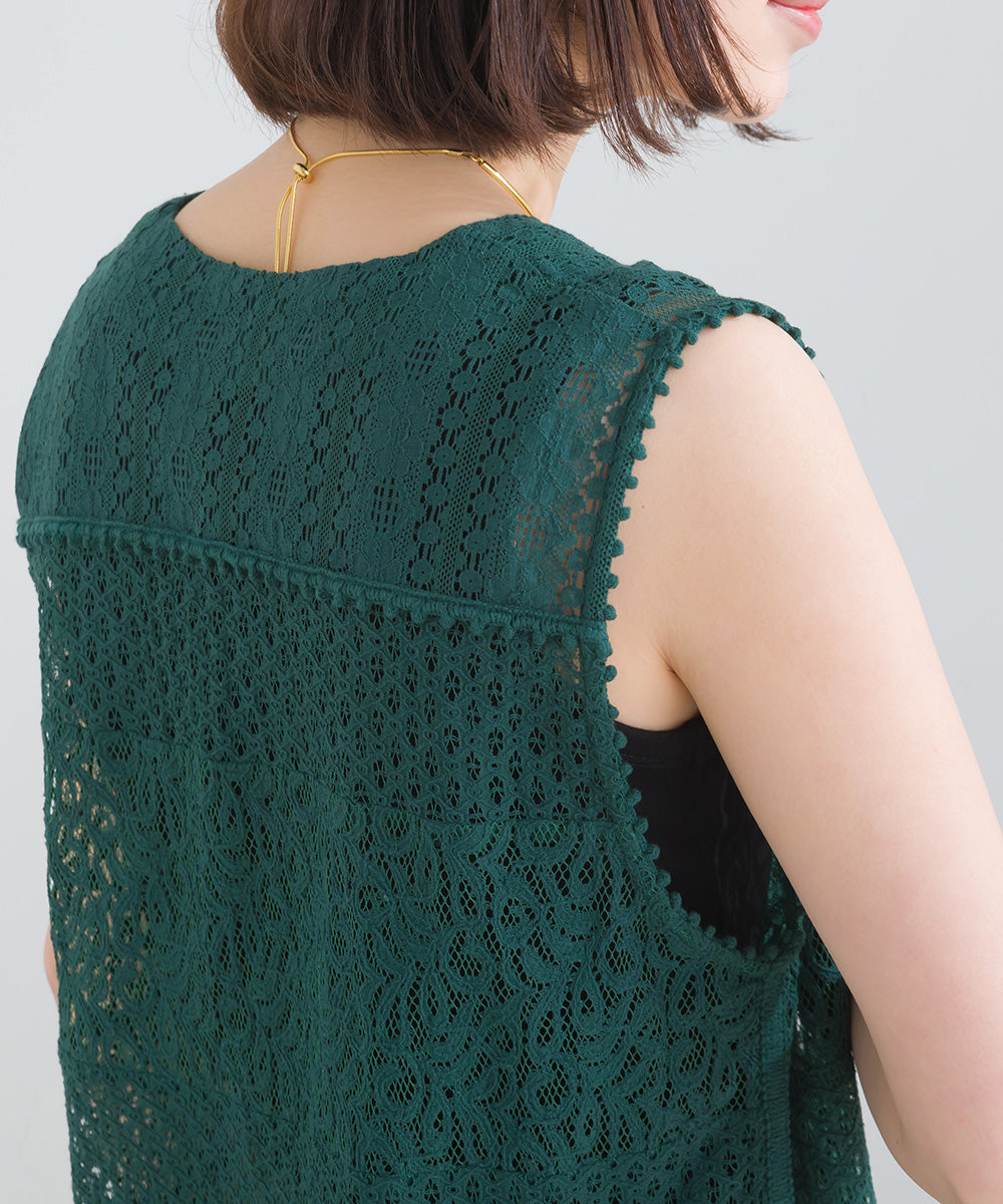 パネルレース ロングジレ