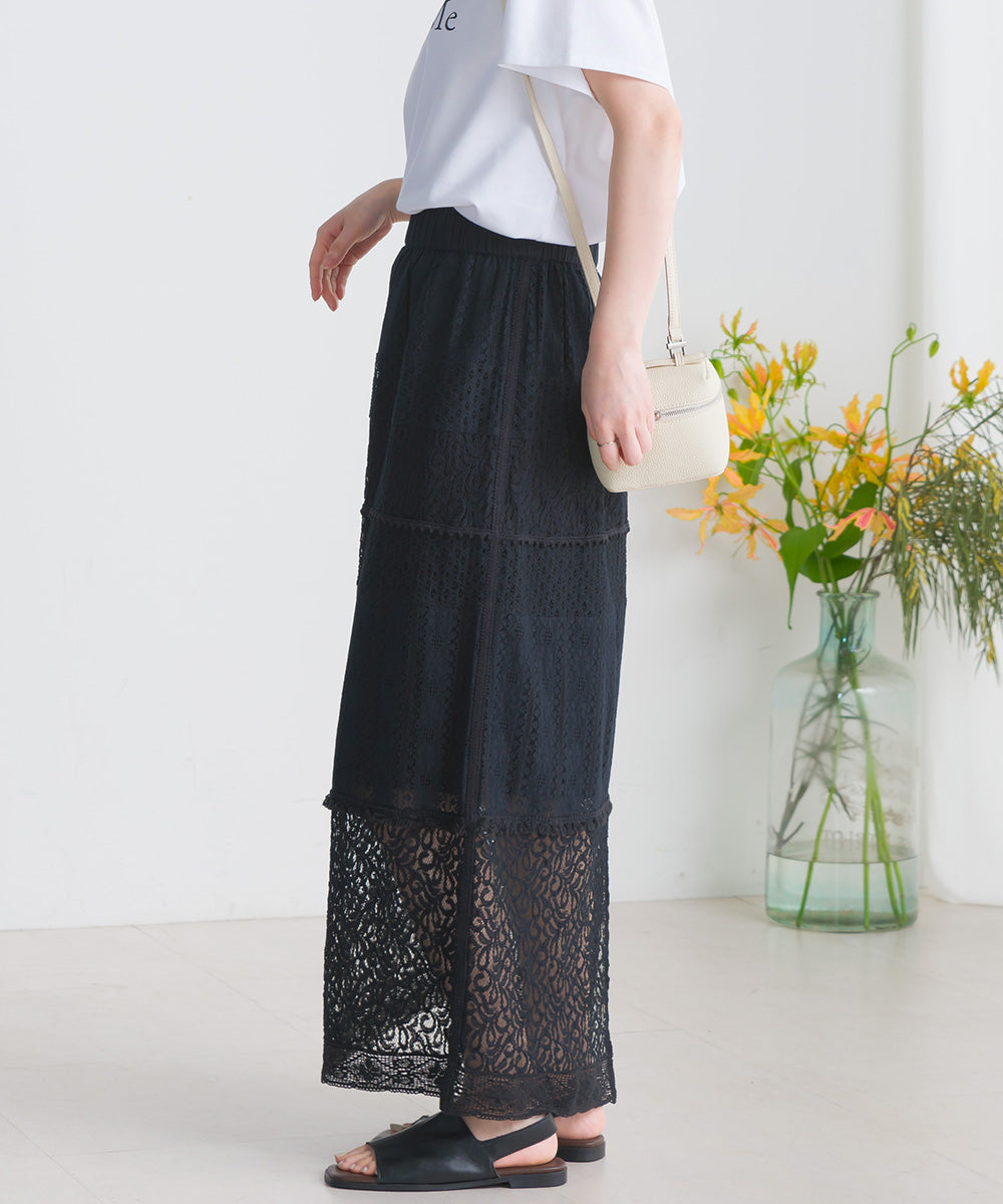 パネルレース ナロースカート