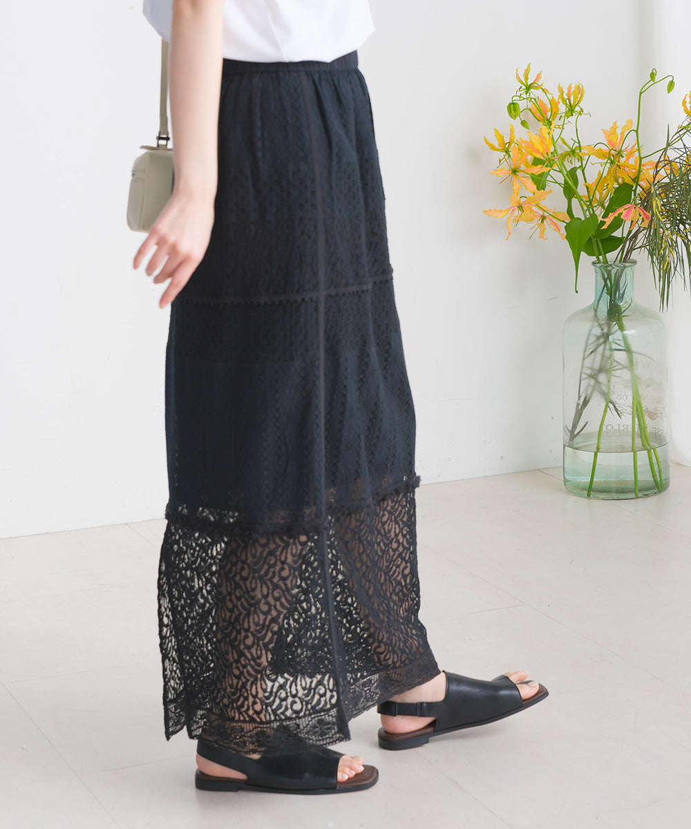 パネルレース ナロースカート
