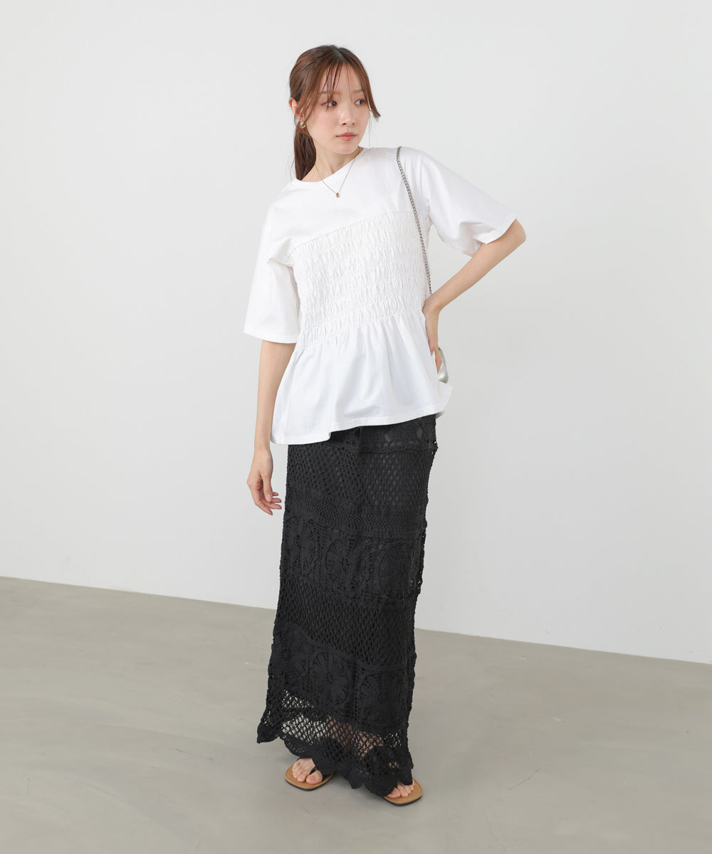 クロシェIラインスカート