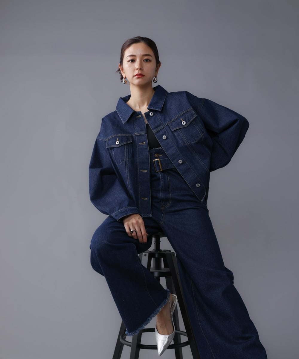 FRINGE DENIM JACKET(フリンジデニムジャケット)