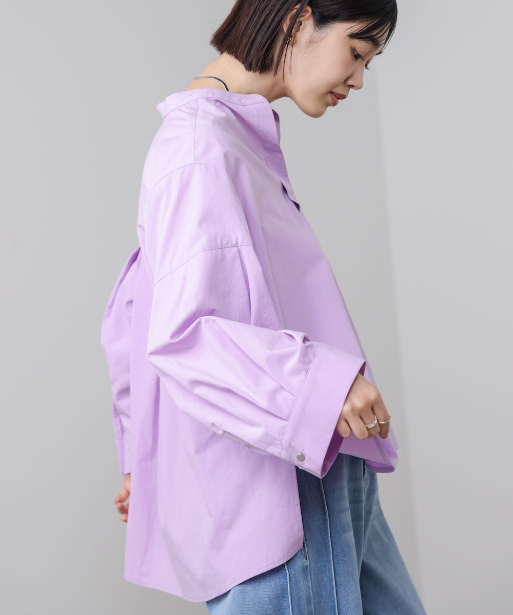 イレギュラータックボリュームシャツ