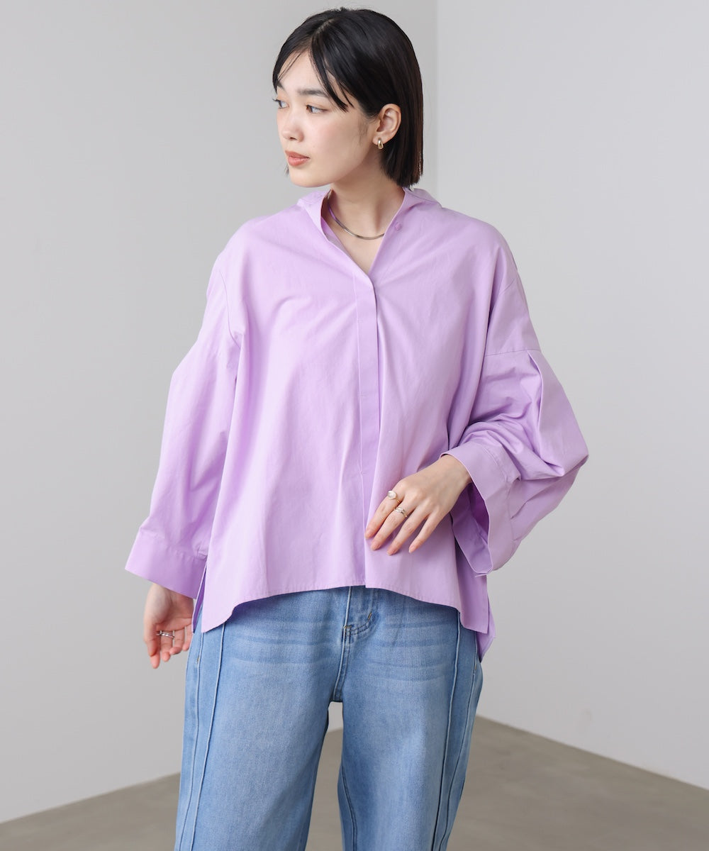イレギュラータックボリュームシャツ