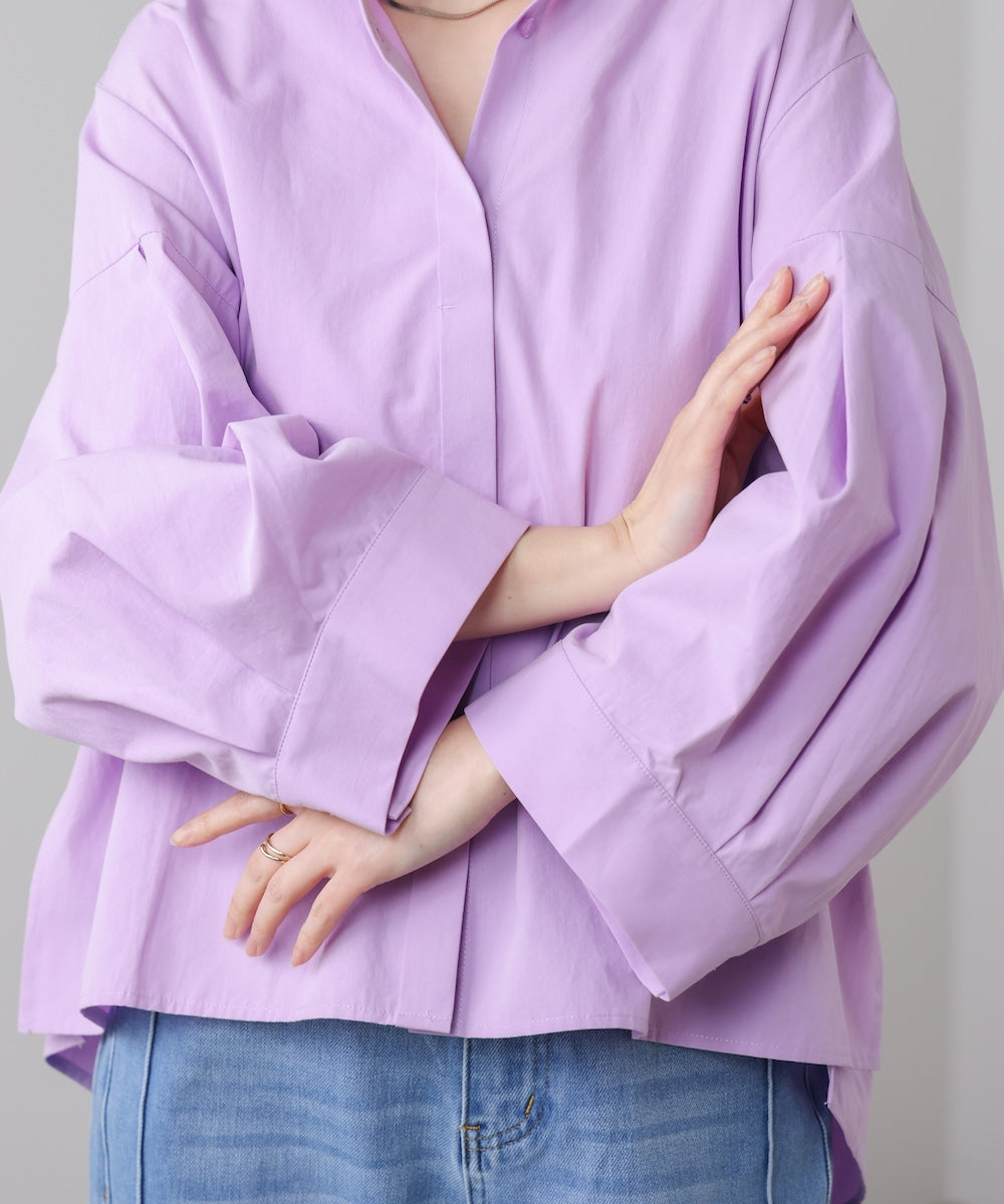 イレギュラータックボリュームシャツ