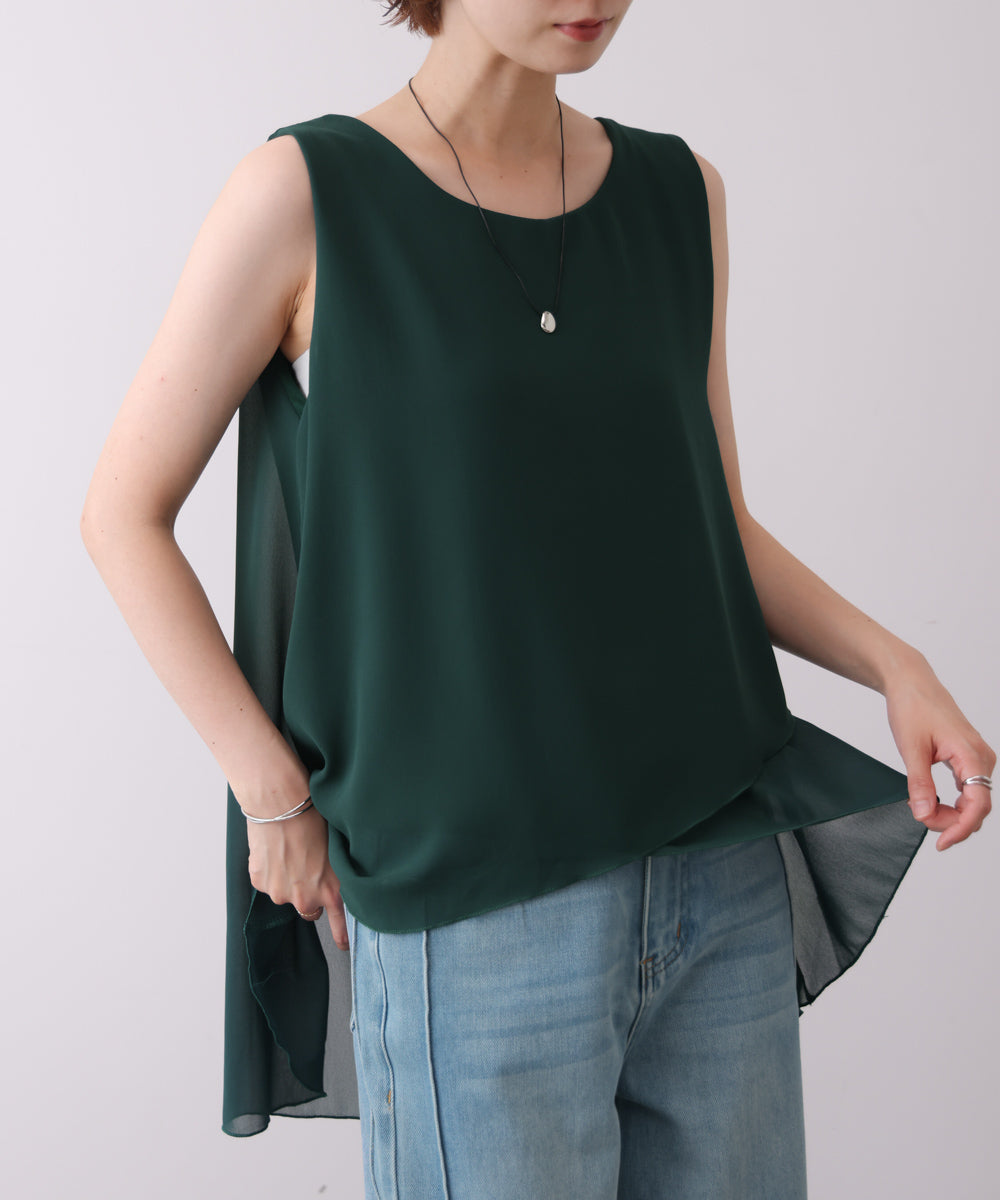 シフォンレイヤードタンク