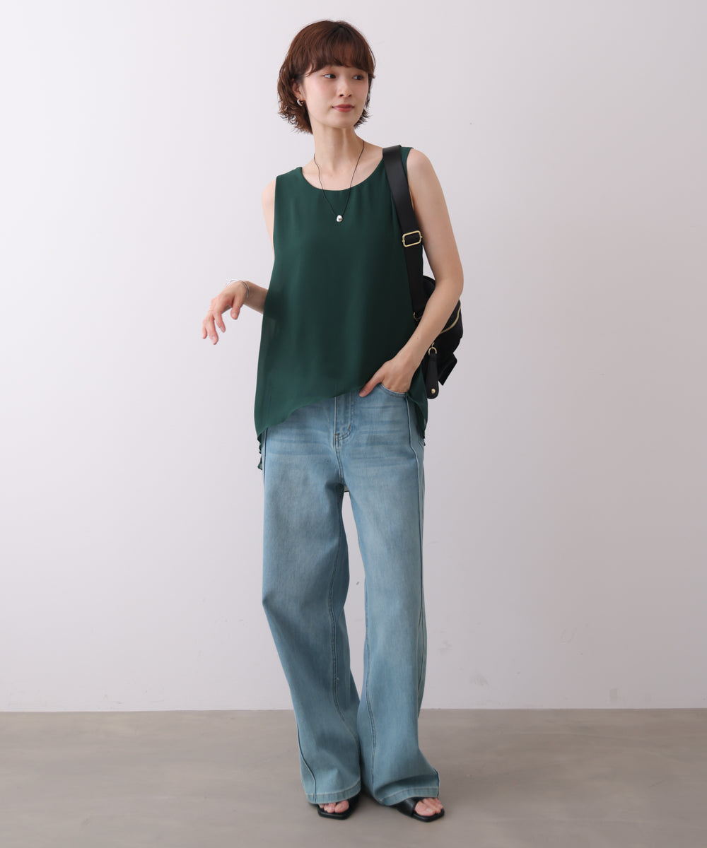 シフォンレイヤードタンク