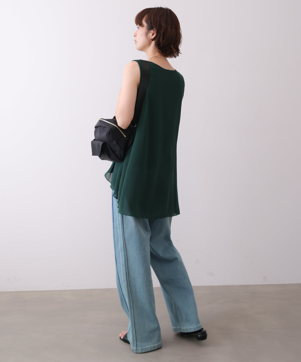 シフォンレイヤードタンク