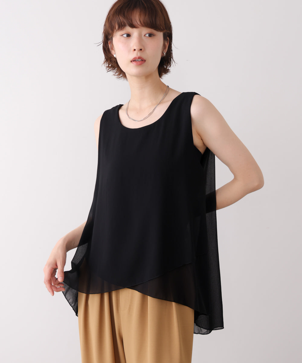 シフォンレイヤードタンク