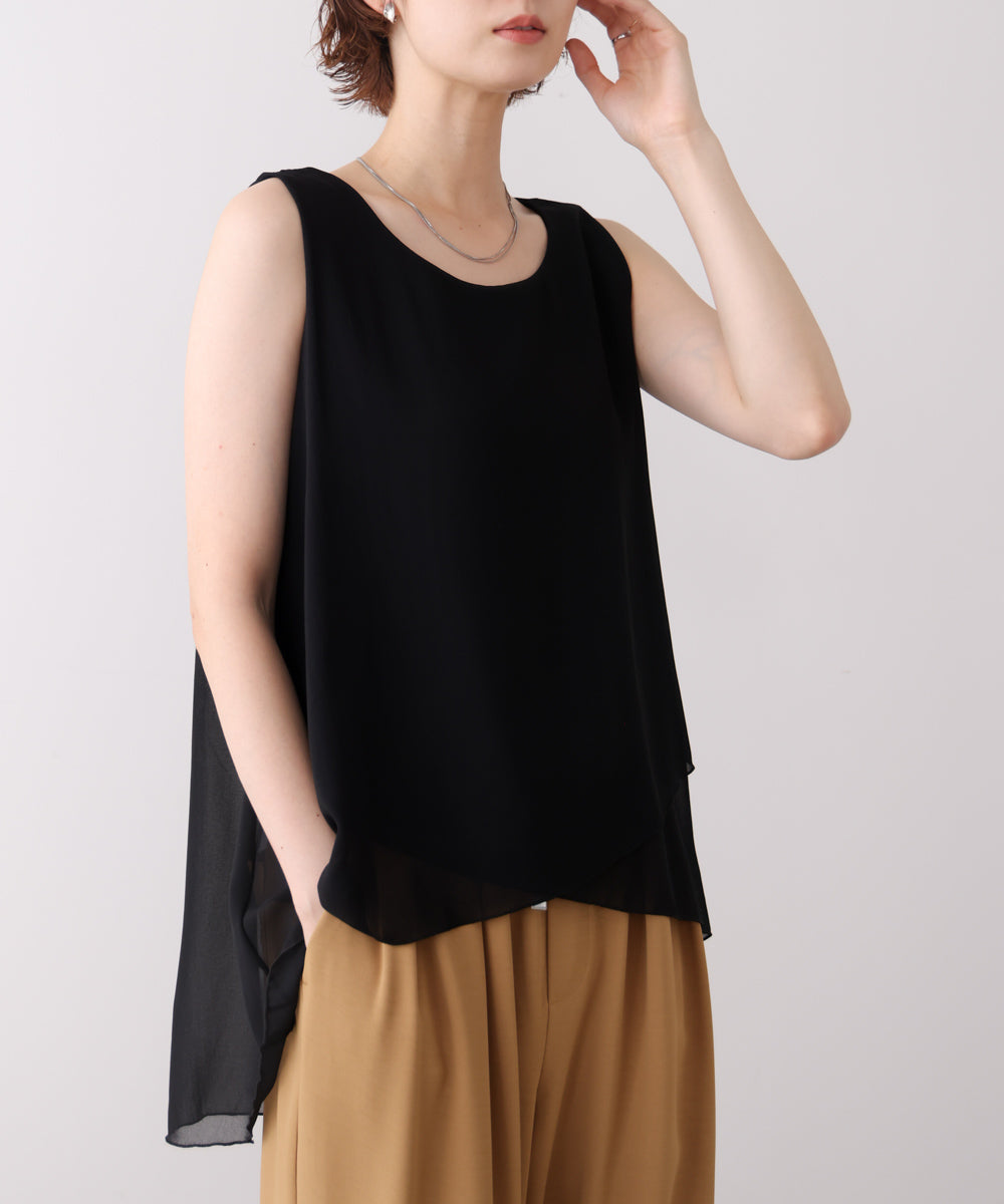 シフォンレイヤードタンク