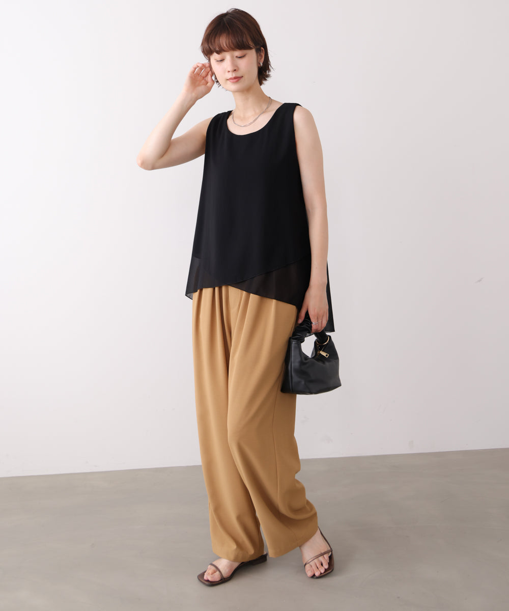 シフォンレイヤードタンク
