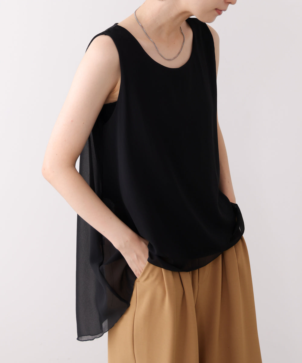 シフォンレイヤードタンク