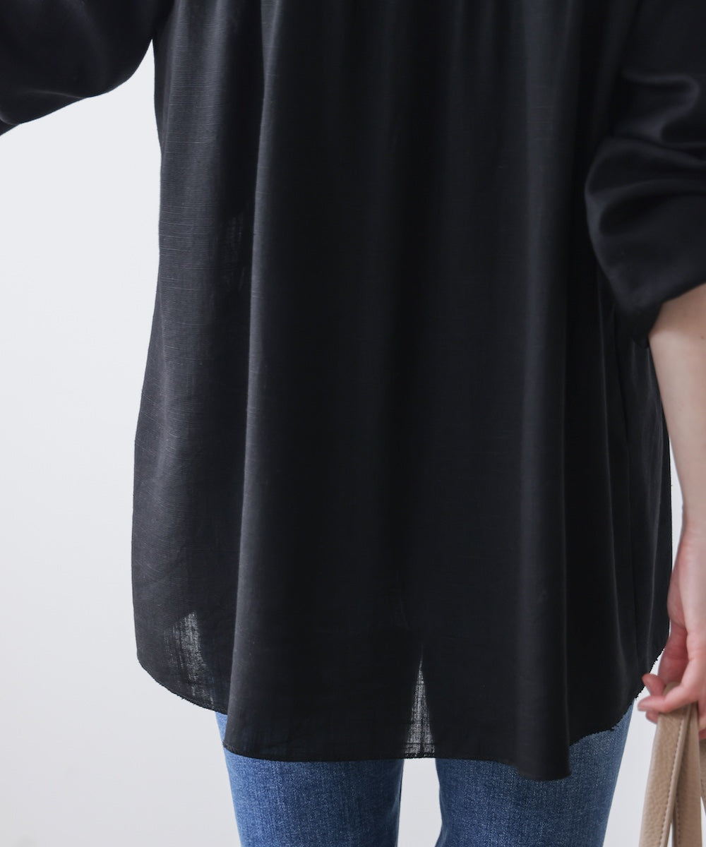 綿麻カーディガン