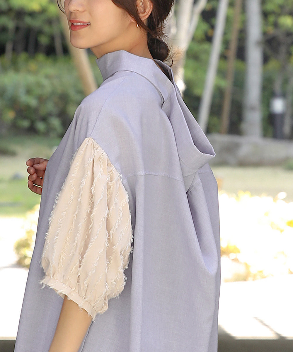 BouJeloud ロールネックロングワンピース
