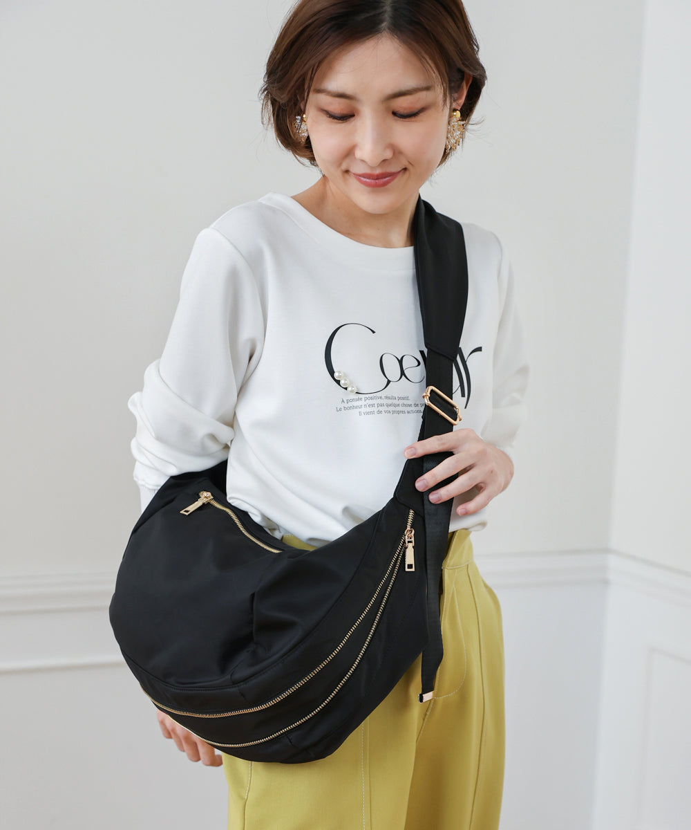【WEB限定】はあちゅうコラボ クロワッサンバック