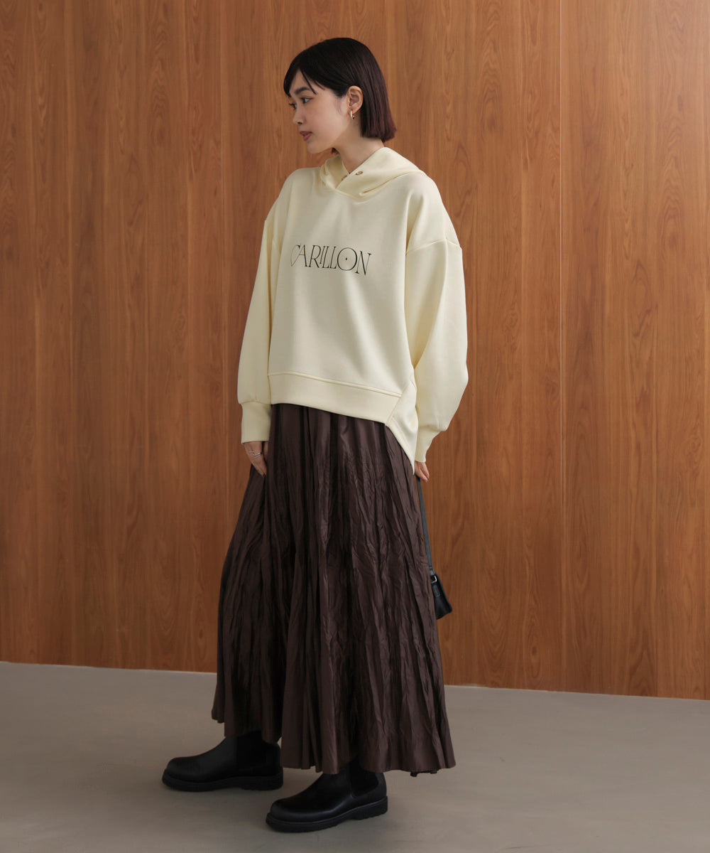 【WEB限定】シンプルロゴコクーンパーカー